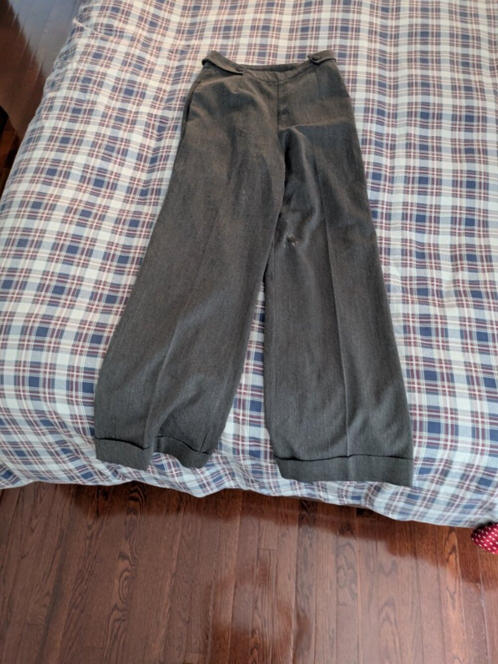Banned Vintage grey high waist wide leg pants